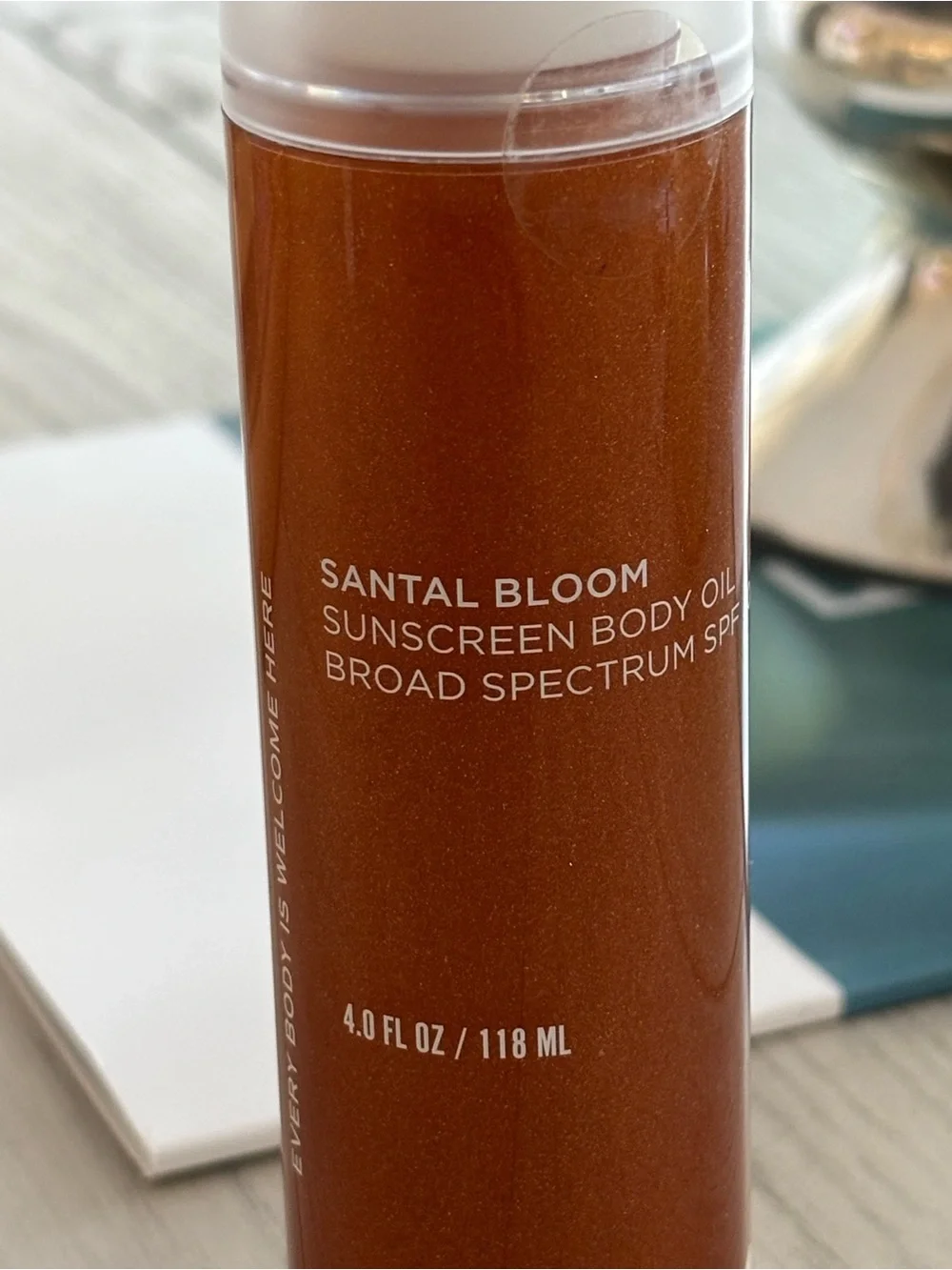 Sunscreen Body Oil SPF 50 – Tan (Santal Bloom) & Gold (Salt Water Vanilla)